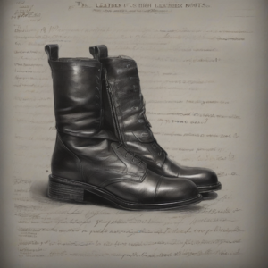 High Leather Boots: Exquisite Craftsmanship and Uncompromising Style