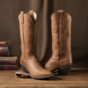 Light Brown Cowboy Boots For Women: A Detailed Description