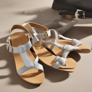 T-Strap Sandals with Buckle: A Detailed Product Description