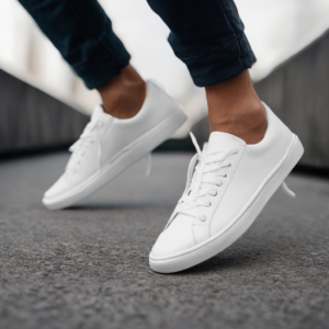 Simple Low Top White Sneakers: A Detailed Product Description